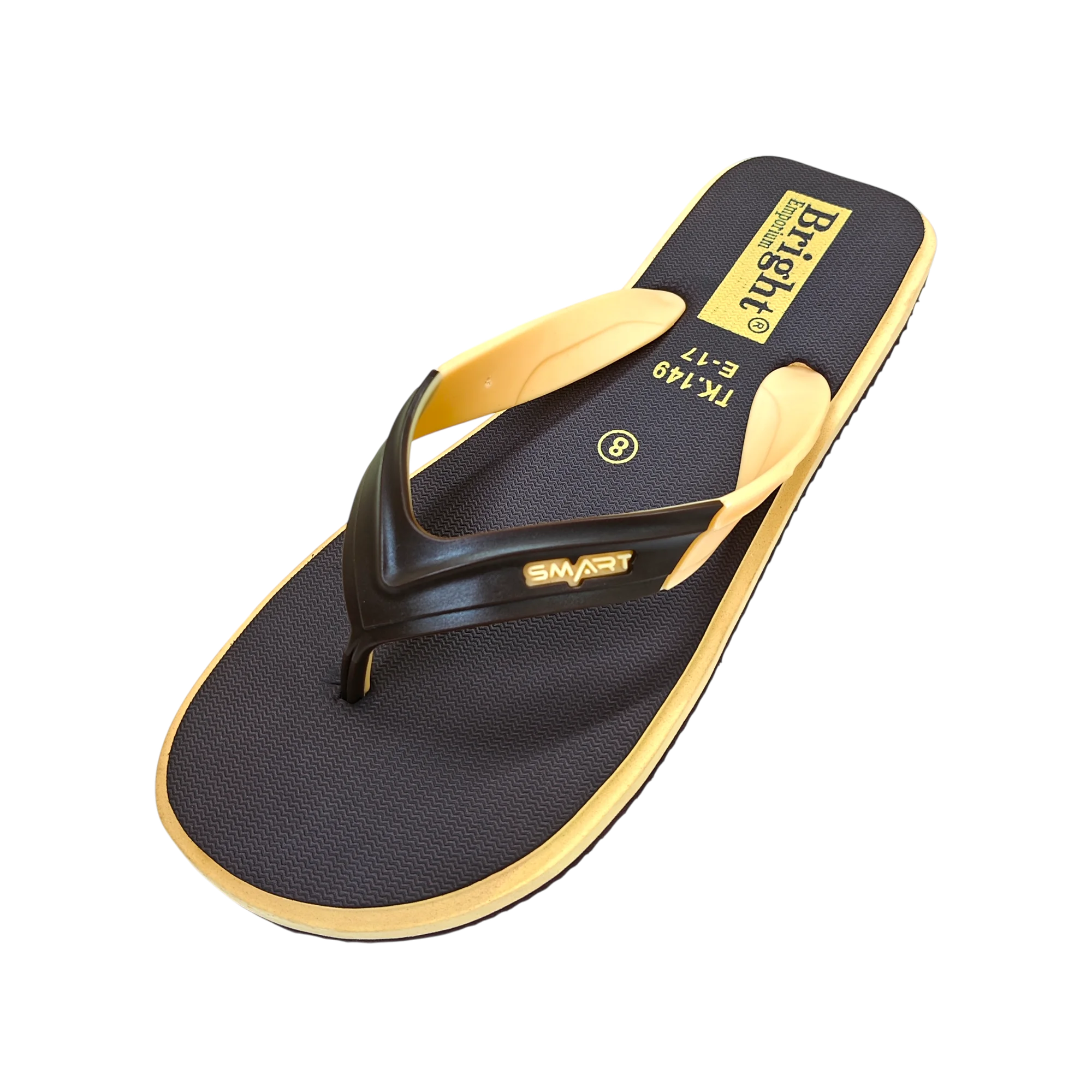 2) Bright Emporium Gents (ART-E-17) Size-5-8 Bright Emporium Article E17 Chocolate