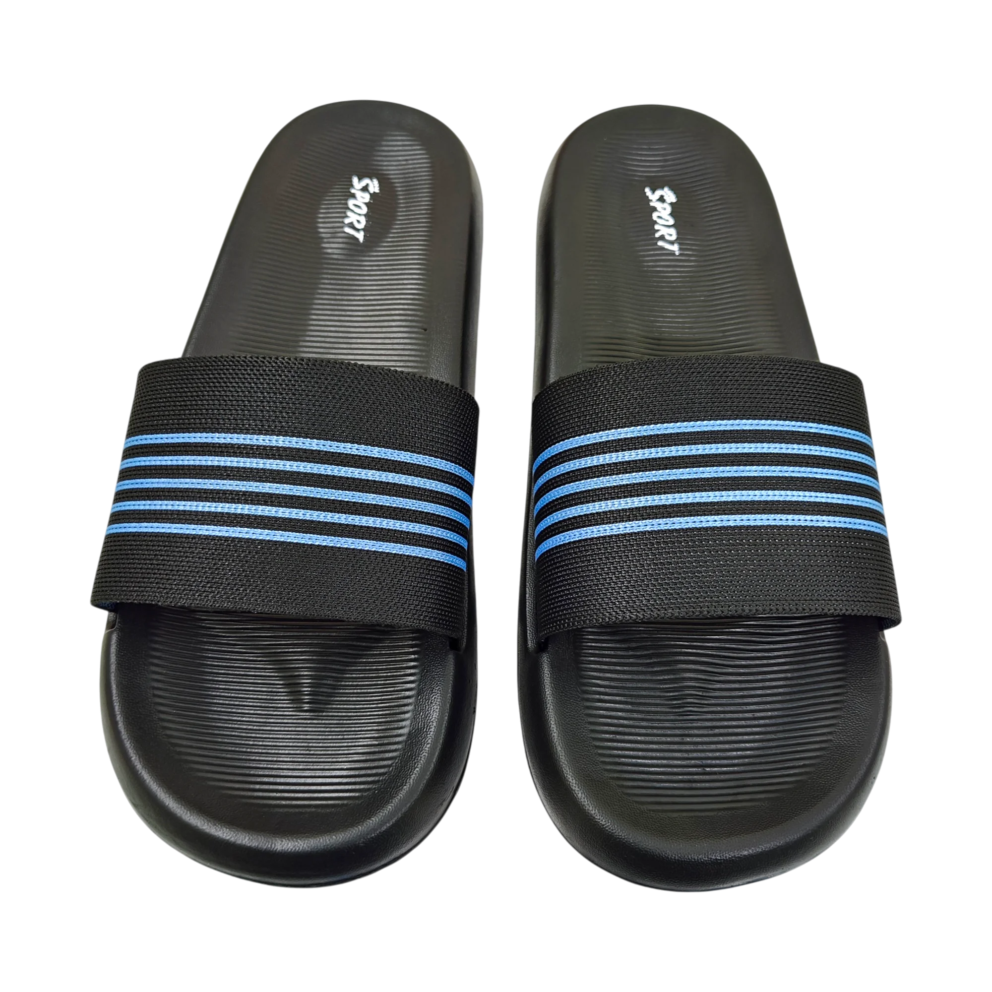 1.) Bright EVA Gents Article 389, Size-5-8 Bright EVA Gents Article 389 Sky