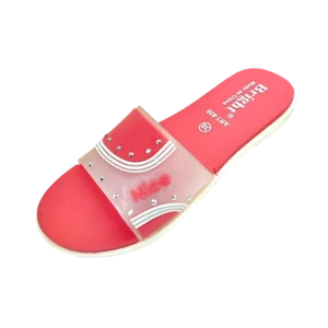 2) ,Bright PVC Ledis Article 938, Size-37-40 Bright PVC Ladies Article 938 Magenta
