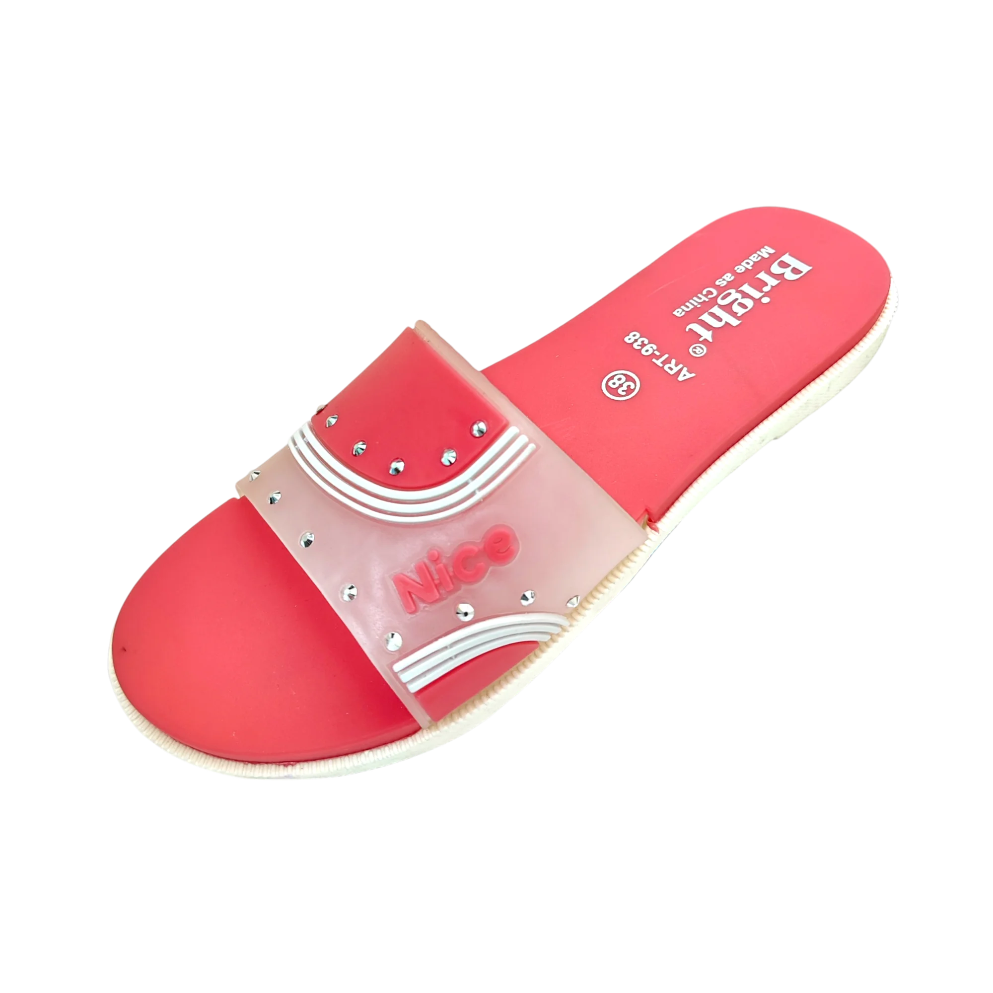 2) ,Bright PVC Ledis Article 938, Size-37-40 Bright PVC Ladies Article 938 Magenta