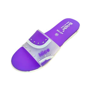 2) Bright PVC Ledis Article 938, Size-37-40 Bright PVC Ladies Article 938 Violet