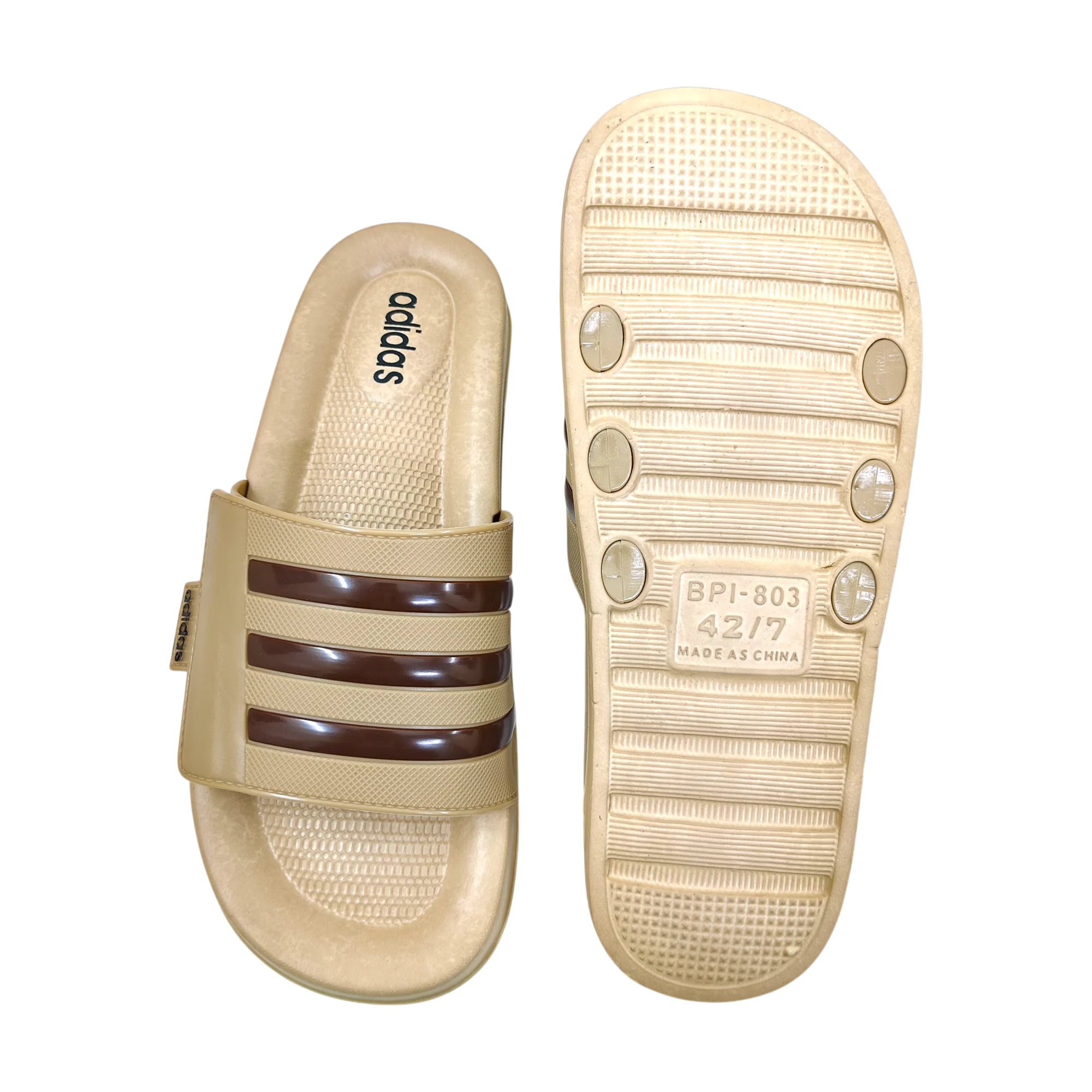 3,) Bright EVA Gents Article 390, Size-5-8 Bright EVA Gents Article 390 Brown