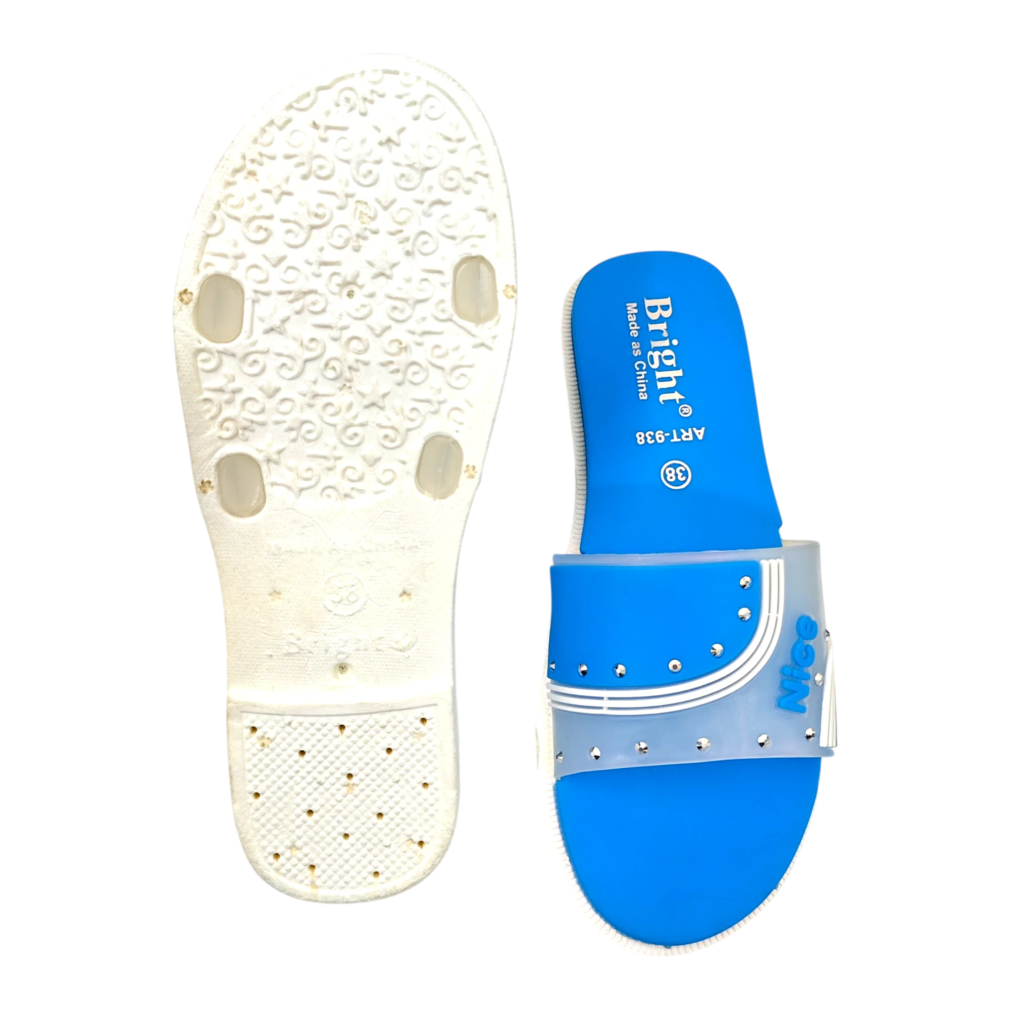 Bright PVC Ladies Article 938 Deep Sky