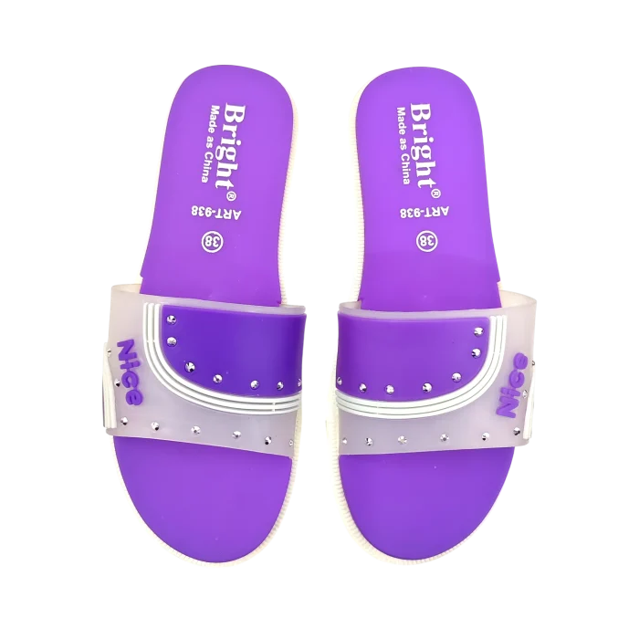 Bright PVC Ladies Article 938 Violet